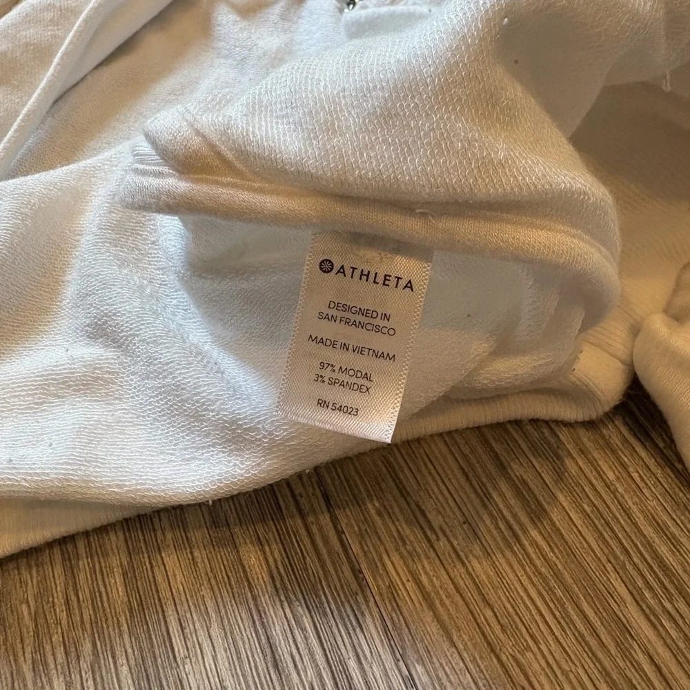 Athleta White Drape Vest - Picture 4 of 5